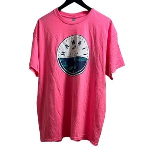 barbie pink aloha hawaii tee XL new NWT